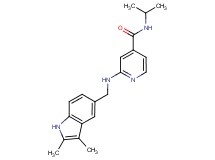 2-{[(2,3-dimethyl-1H-indol-5-yl)methyl]amino}-N-isopropylisonicotinamide