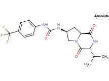 N-[(3R,7S,8aS)-3-isopropyl-1,4-dioxooctahydropyrrolo[1,2-a]pyrazin-7-yl]-N'-[4-(trifluoromethyl)phenyl]urea