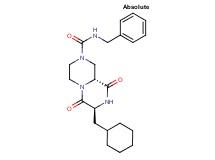 (7S,9aR)-N-benzyl-7-(cyclohexylmethyl)-6,9-dioxooctahydro-2H-pyrazino[1,2-a]pyrazine-2-carboxamide