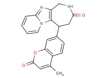 5-(4-methyl-2-oxo-2H-chromen-7-yl)-1,2,4,5-tetrahydro-3H-pyrido[1',2':1,2]imidazo[4,5-c]azepin-3-one