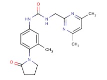 N-[(4,6-dimethylpyrimidin-2-yl)methyl]-N'-[3-methyl-4-(2-oxopyrrolidin-1-yl)phenyl]urea