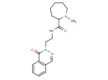 1-methyl-N-[2-(1-oxo-2(1H)-phthalazinyl)ethyl]-2-azepanecarboxamide