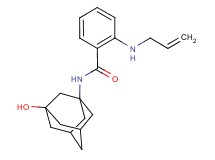 2-(allylamino)-N-(3-hydroxy-1-adamantyl)benzamide