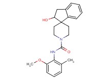 2-hydroxy-N-(2-methoxy-6-methylphenyl)-2,3-dihydro-1'H-spiro[indene-1,4'-piperidine]-1'-carboxamide