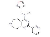 N-(isoxazol-3-ylmethyl)-N-methyl-2-pyridin-2-yl-6,7,8,9-tetrahydro-5H-pyrimido[4,5-d]azepin-4-amine