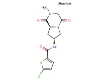 5-chloro-N-[(7S,8aS)-2-methyl-1,4-dioxooctahydropyrrolo[1,2-a]pyrazin-7-yl]thiophene-2-carboxamide