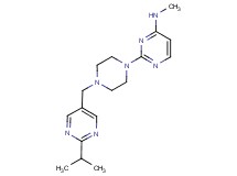 2-{4-[(2-isopropylpyrimidin-5-yl)methyl]piperazin-1-yl}-N-methylpyrimidin-4-amine