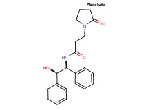 N-[(1S,2R)-2-hydroxy-1,2-diphenylethyl]-3-(2-oxopyrrolidin-1-yl)propanamide