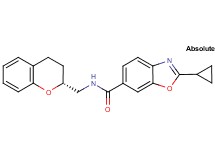 2-cyclopropyl-N-[(2R)-3,4-dihydro-2H-chromen-2-ylmethyl]-1,3-benzoxazole-6-carboxamide