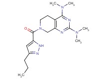 N,N,N',N'-tetramethyl-7-[(3-propyl-1H-pyrazol-5-yl)carbonyl]-5,6,7,8-tetrahydropyrido[3,4-d]pyrimidine-2,4-diamine