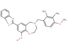 7-(1,3-benzothiazol-2-yl)-4-(4-methoxy-2,3-dimethylbenzyl)-2,3,4,5-tetrahydro-1,4-benzoxazepin-9-ol