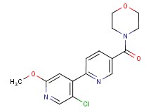 5'-chloro-2'-methoxy-5-(morpholin-4-ylcarbonyl)-2,4'-bipyridine
