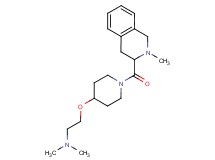 N,N-dimethyl-2-({1-[(2-methyl-1,2,3,4-tetrahydroisoquinolin-3-yl)carbonyl]piperidin-4-yl}oxy)ethanamine