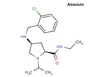 (4S)-4-[(2-chlorobenzyl)amino]-N-ethyl-1-isopropyl-L-prolinamide