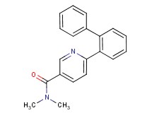 6-biphenyl-2-yl-N,N-dimethylnicotinamide