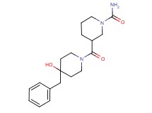 3-[(4-benzyl-4-hydroxy-1-piperidinyl)carbonyl]-1-piperidinecarboxamide