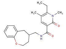 6-ethyl-1,5-dimethyl-2-oxo-N-(2,3,4,5-tetrahydro-1-benzoxepin-4-ylmethyl)-1,2-dihydropyridine-3-carboxamide