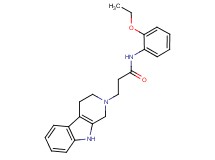 N-(2-ethoxyphenyl)-3-(1,3,4,9-tetrahydro-2H-beta-carbolin-2-yl)propanamide