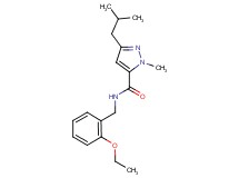 N-(2-ethoxybenzyl)-3-isobutyl-1-methyl-1H-pyrazole-5-carboxamide