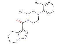 3-{[2-methyl-4-(2-methylphenyl)-1-piperazinyl]carbonyl}-4,5,6,7-tetrahydropyrazolo[1,5-a]pyridine