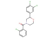 4-(2-chlorobenzoyl)-2-(3,4-dichlorophenyl)morpholine