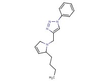 4-[(2-butyl-2,5-dihydro-1H-pyrrol-1-yl)methyl]-1-phenyl-1H-1,2,3-triazole