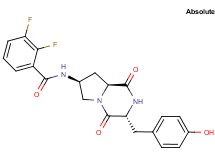 2,3-difluoro-N-[(3R,7S,8aS)-3-(4-hydroxybenzyl)-1,4-dioxooctahydropyrrolo[1,2-a]pyrazin-7-yl]benzamide