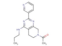 7-acetyl-N-propyl-2-pyridin-3-yl-5,6,7,8-tetrahydropyrido[3,4-d]pyrimidin-4-amine