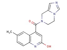 4-(5,6-dihydroimidazo[1,5-a]pyrazin-7(8H)-ylcarbonyl)-6-methyl-2-quinolinol