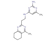6-methyl-N~4~-[2-(4-methyl-5,6,7,8-tetrahydroquinazolin-2-yl)ethyl]pyrimidine-2,4-diamine