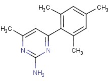 4-mesityl-6-methyl-2-pyrimidinamine