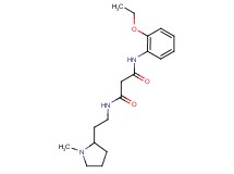 N-(2-ethoxyphenyl)-N'-[2-(1-methylpyrrolidin-2-yl)ethyl]malonamide