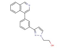 2-{3-[3-(4-isoquinolinyl)phenyl]-1H-pyrazol-1-yl}ethanol