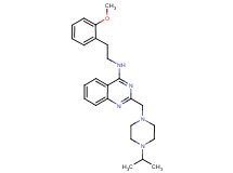 2-[(4-isopropyl-1-piperazinyl)methyl]-N-[2-(2-methoxyphenyl)ethyl]-4-quinazolinamine