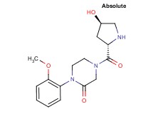 4-[(4R)-4-hydroxy-L-prolyl]-1-(2-methoxyphenyl)-2-piperazinone