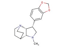 (3R*,3aR*,7aR*)-3-(1,3-benzodioxol-5-yl)-1-methyloctahydro-4,7-ethanopyrrolo[3,2-b]pyridine