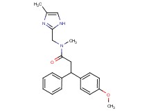 3-(4-methoxyphenyl)-N-methyl-N-[(4-methyl-1H-imidazol-2-yl)methyl]-3-phenylpropanamide