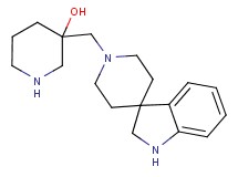 3-(1,2-dihydro-1'H-spiro[indole-3,4'-piperidin]-1'-ylmethyl)-3-piperidinol dihydrochloride