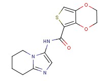N-(5,6,7,8-tetrahydroimidazo[1,2-a]pyridin-3-yl)-2,3-dihydrothieno[3,4-b][1,4]dioxine-5-carboxamide