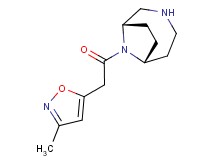 (1S*,6R*)-9-[(3-methylisoxazol-5-yl)acetyl]-3,9-diazabicyclo[4.2.1]nonane