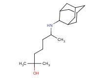 6-(2-adamantylamino)-2-methyl-2-heptanol
