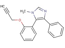 1-methyl-4-phenyl-5-[2-(prop-2-yn-1-yloxy)phenyl]-1H-imidazole