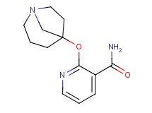 2-(1-azabicyclo[3.2.1]oct-5-yloxy)nicotinamide