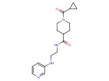 1-(cyclopropylcarbonyl)-N-[2-(3-pyridinylamino)ethyl]-4-piperidinecarboxamide