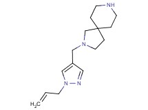 2-[(1-allyl-1H-pyrazol-4-yl)methyl]-2,8-diazaspiro[4.5]decane