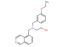 2-[(3-ethoxybenzyl)(isoquinolin-5-ylmethyl)amino]ethanol