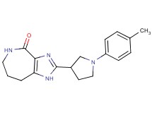 2-[1-(4-methylphenyl)pyrrolidin-3-yl]-5,6,7,8-tetrahydroimidazo[4,5-c]azepin-4(1H)-one