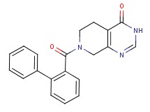 7-(biphenyl-2-ylcarbonyl)-5,6,7,8-tetrahydropyrido[3,4-d]pyrimidin-4(3H)-one