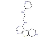N-3-pyridinyl-N'-(5,6,7,8-tetrahydropyrido[4',3':4,5]thieno[2,3-d]pyrimidin-4-yl)-1,2-ethanediamine dihydrochloride