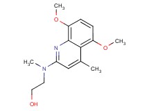 2-[(5,8-dimethoxy-4-methyl-2-quinolinyl)(methyl)amino]ethanol